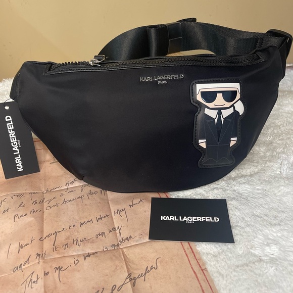 🌻NWT KARL LAGERFELD PARIS amour belt bag - Picture 5 of 12